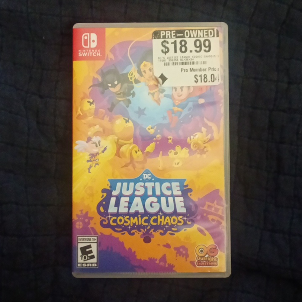 DC Justice League Cosmic Chaos (switch)